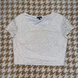 EXPRESS Cropped Blouse